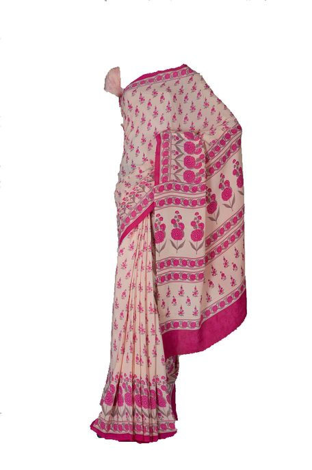 crepe pure silk saree with blouse