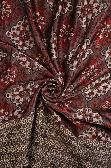 Mashroo burgundy grape fabric