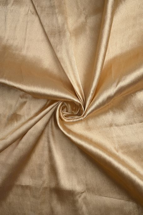 silk tissue light khakhi green brown fabric