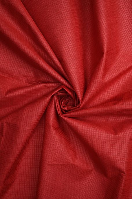 tussar dark red fabric