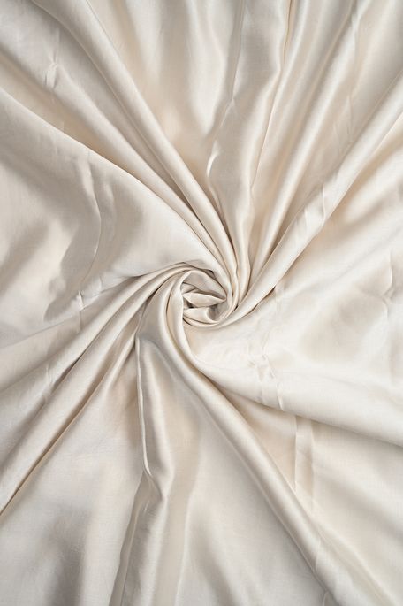 satin Munga natural beige tussar fabric