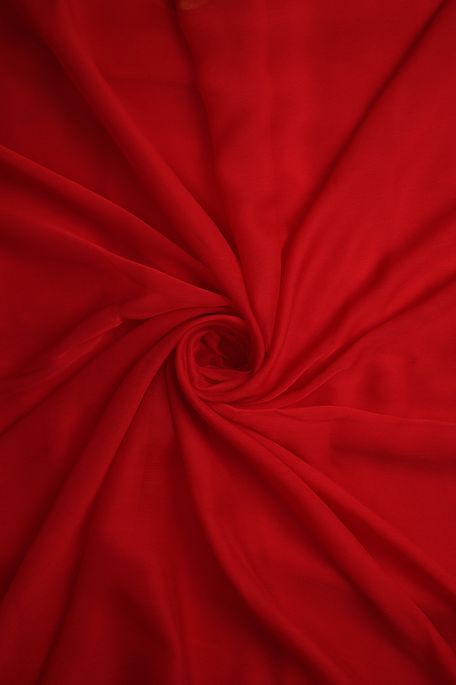 chiffon blood red fabric