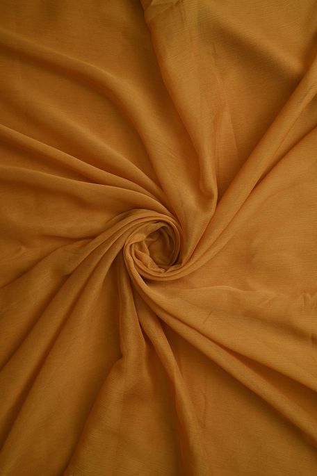 chiffon bronze yellow fabric