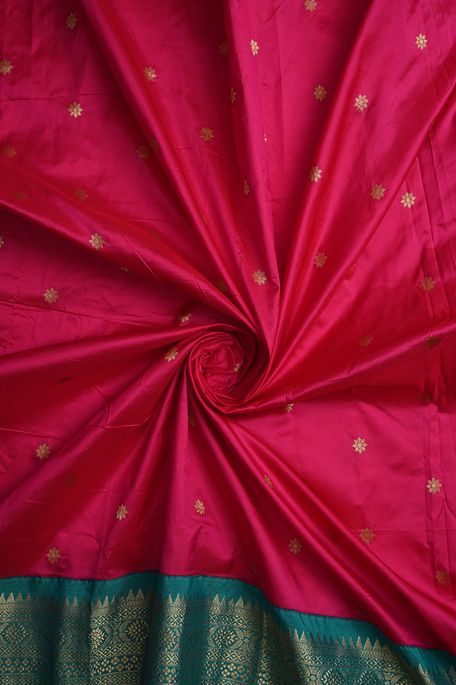 silk fuschia pink fabric
