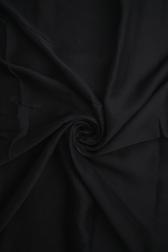 chiffon black fabric