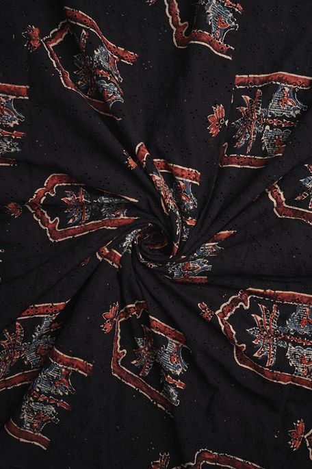 cotton black fabric
