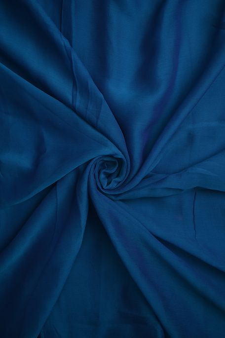 chiffon bright pottery blue fabric