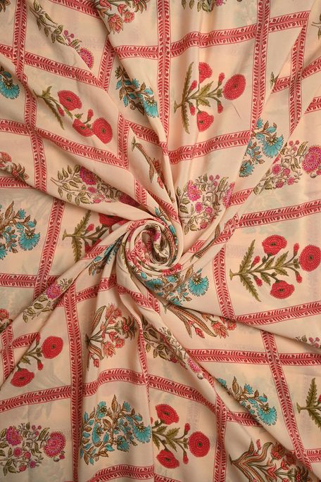 crepe butterscotch fabric