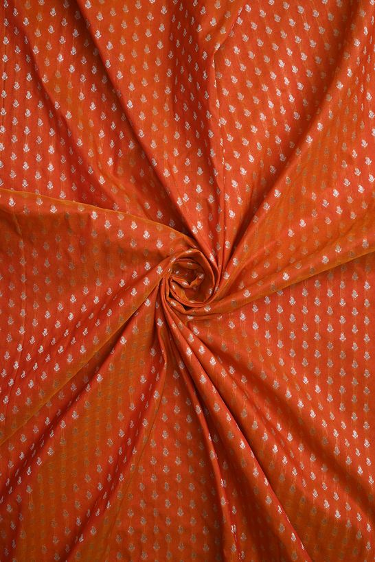 silk rust fabric