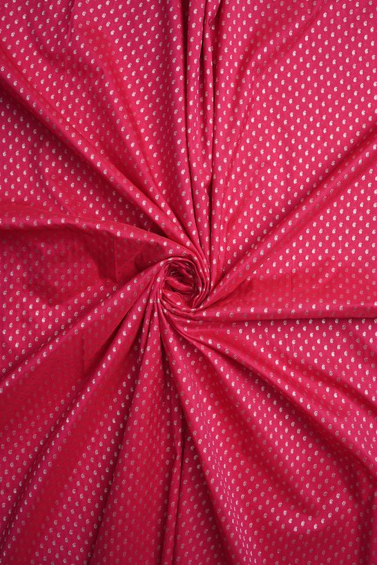 silk fuschia pink fabric