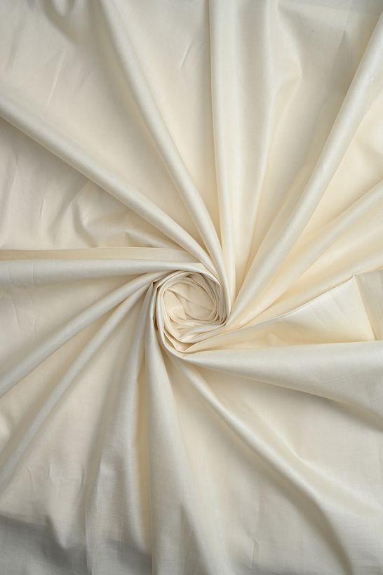 ahimsa silk light beige fabric