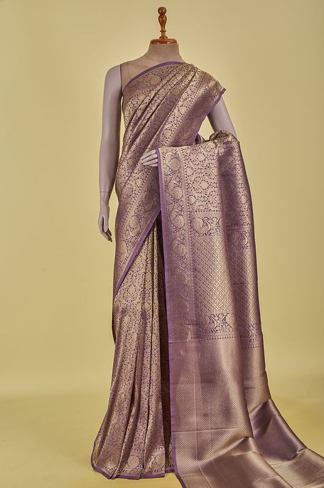 silk burgundy purple saree with blouse