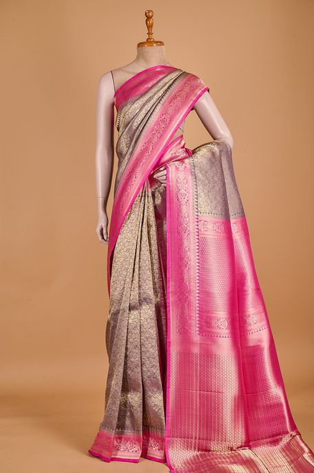 silk burgundy purple saree with blouse