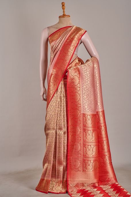 silk dark lavender pink saree with blouse