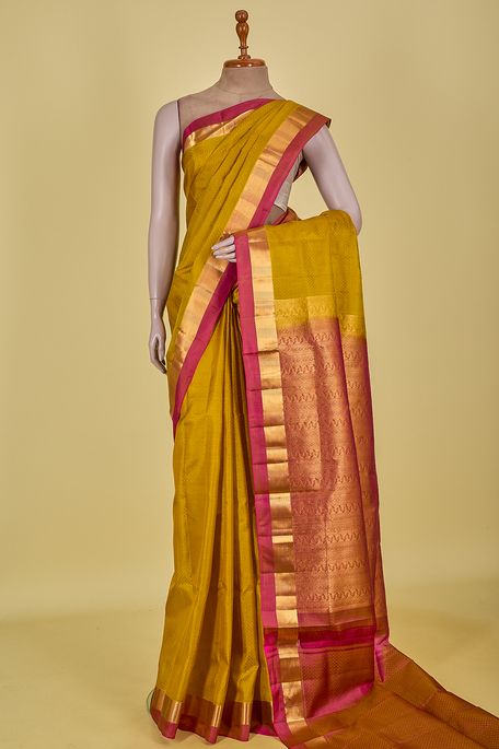 silk honey brown saree with blouse