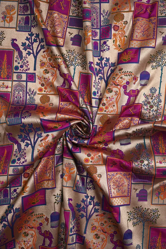 mysore silk udyog dress material Buy Ethnic Wear For Women Online