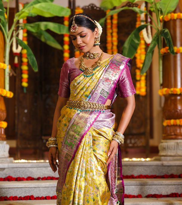 mysore silk udyog dress material The Gorgeous Mysore Silk Udyog Sarees From Mysore BharatSthali