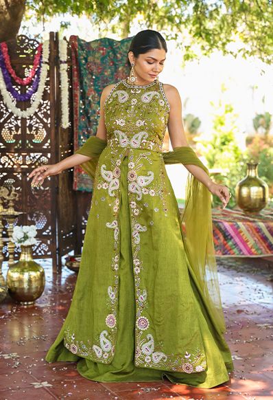 mysore silk udyog dress material Buy Ethnic Wear For Women Online